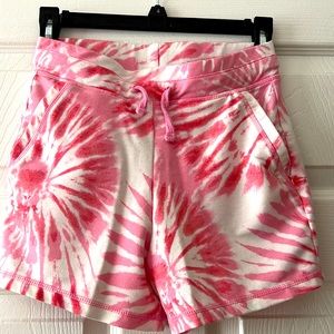 32 Degree Cool Pink Tie Dye Girls Shorts